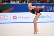 Mariia Borisova during the ball exercise