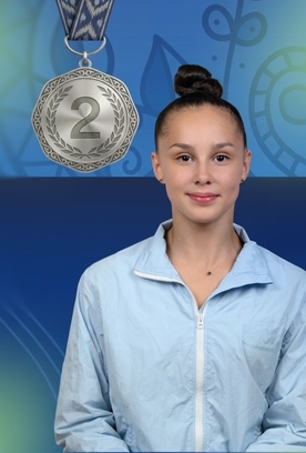 Мария Борисова завоевала серебро в финале с обручем на этапе Кубка мира в Ташкенте