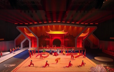 На гала-концерте в Пекине — уникальный номер «Ушу»!