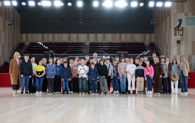 A tour of Sirius was held for children from an orphanage, a social rehabilitation center and a boarding school