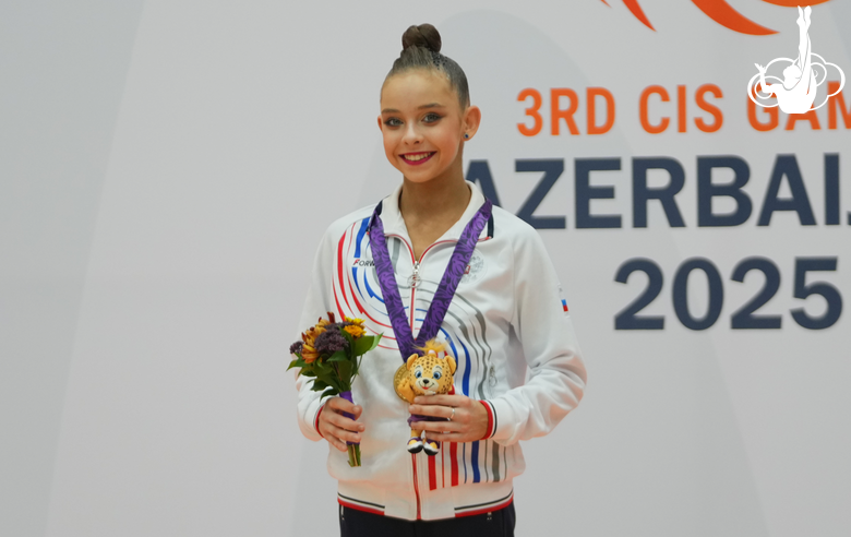 Sofia Ilteryakova and the Russian national team in group exercises won two more medals in the finals of the 3rd CIS Games