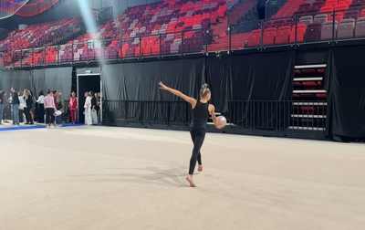 At the Russian Championship, the Olympic champion met with Evelina Tandalova