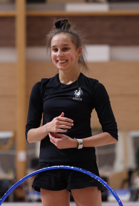 A training session of the Academy gymnasts took place in Novogorsk