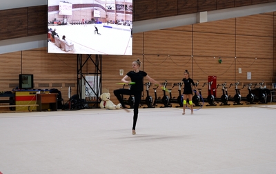 Alexandra Borisova from Moscow adds a club throw on the advice of the Olympic champion