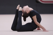 Young gymnast during the selection process