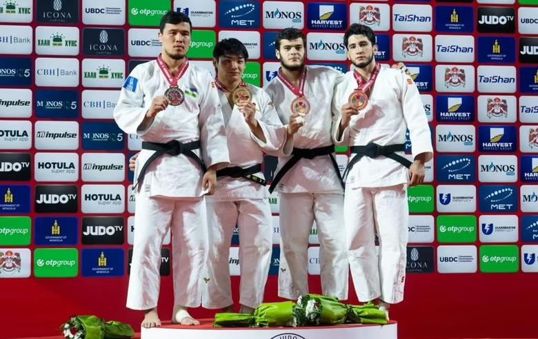 The judo team won ten awards at the Grand Slam in Ulaanbaatar