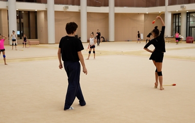 Работа Алины Кабаевой и хореографа фестиваля «Алина» Ирины Зеновки с Марией Борисовой