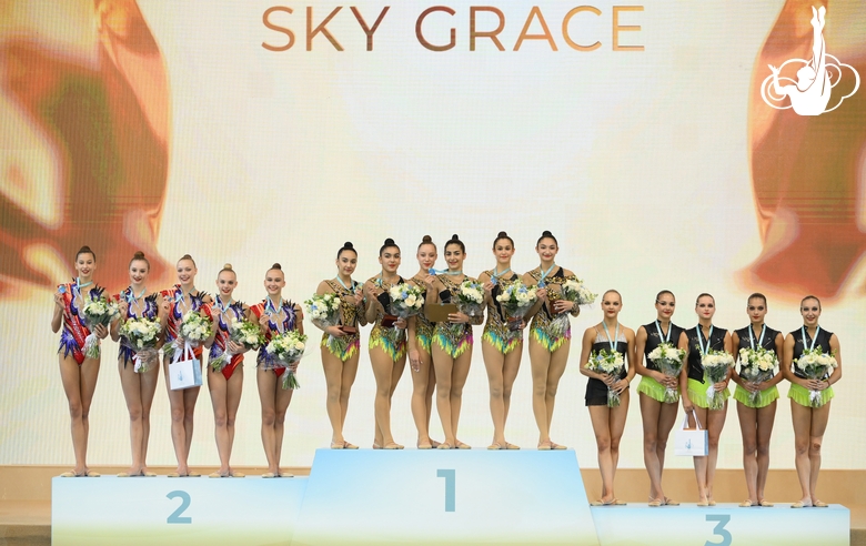 Winners and prize-winners of the international Sky Grace Cup tournament in Doha