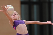 A participant in Academy selection with a ball