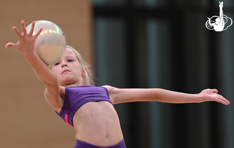 A participant in Academy selection with a ball