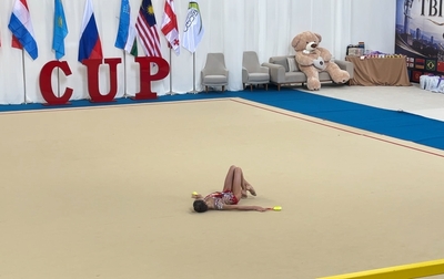Выступления чемпионки Алеси Найфоновой из Владикавказа в финальный день многоборья