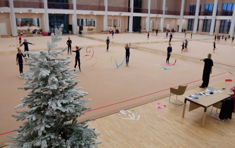 This is how Academy group gymnasts train under the guidance of coach Anna Ustsova!