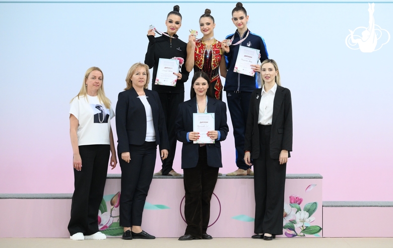 The award ceremony of the Southern Federal District Championship