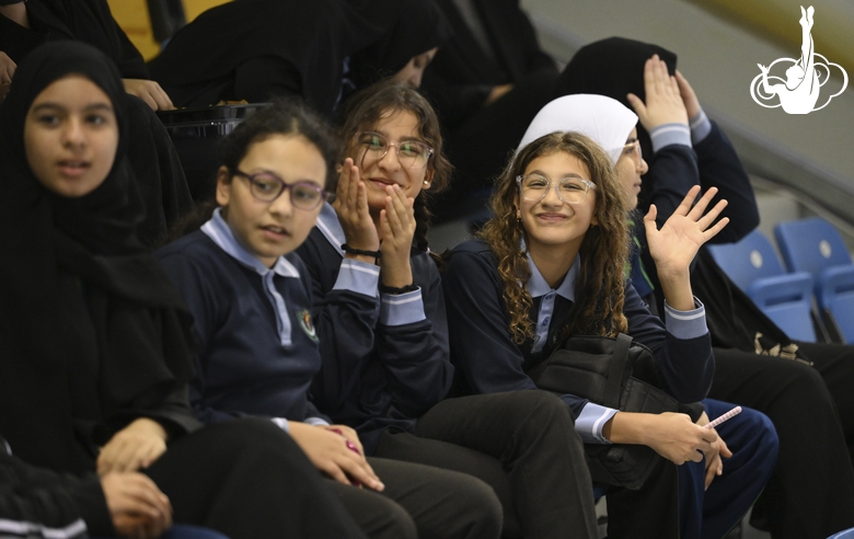 Fans at the international Sky Grace Cup tournament