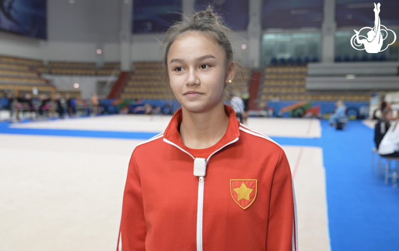 Vietnamese gymnast Le Mai Lan discusses her progress and expectations ahead of the third stage of the Cup of the Strongest