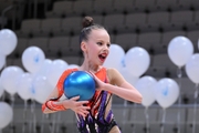 A training camp participant during the performance at the final concert