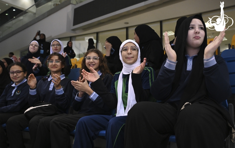 Fans at the international Sky Grace Cup tournament