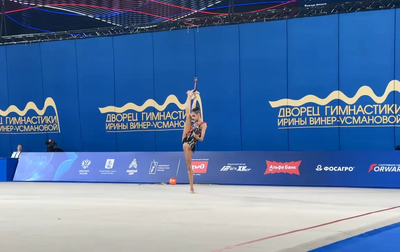 Clubs program of Anya Vakulenko in the all-around finals at the Russian championship