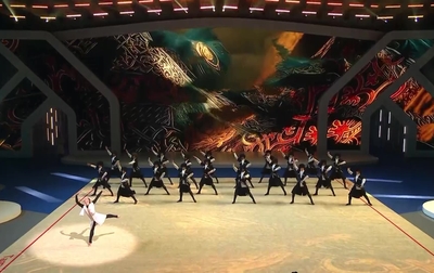 На гала-шоу международного турнира — Государственный академический ансамбль танца «Вайнах» с номером «Орел»!