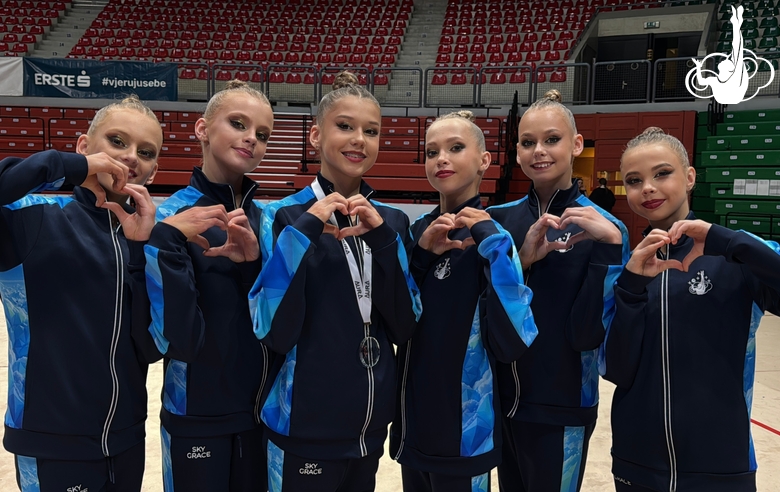 Групповички-юниорки подвели итоги международного турнира Aura Cup в Хорватии