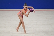 Sofia Ilteryakova during the ball exercise