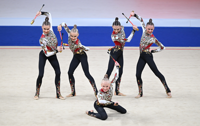 Групповички Академии и их тренер Анна Усцова поделились впечатлениями от победы на международном турнире «Кубок "Небесная грация"» и Beijing Top Open — 2025