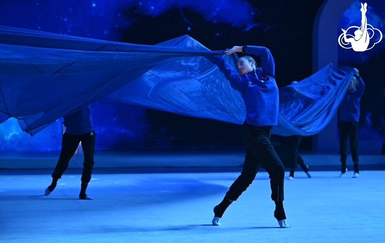 Rehearsal of the gala show of the Sky Grace Cup International Tournament and Beijing Top Open 2025