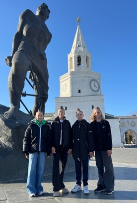 Групповички Академии отправились на прогулку по достопримечательностям Казани