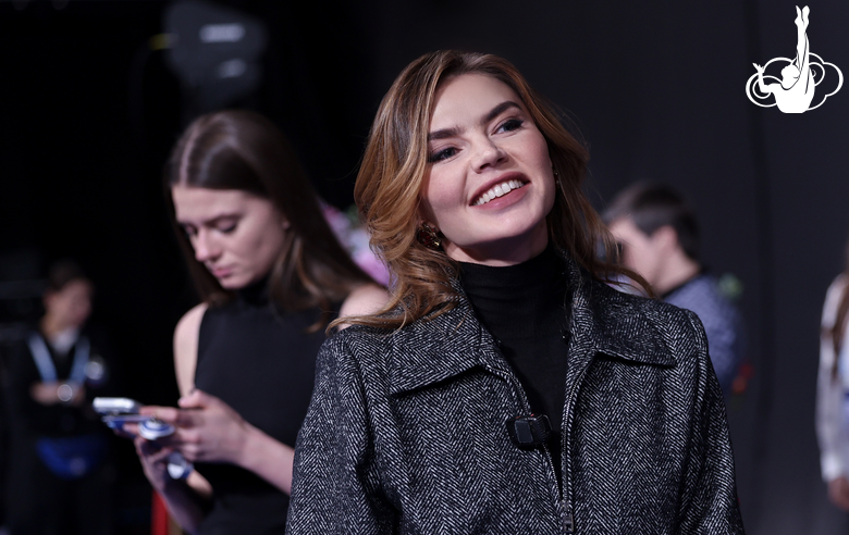 Олимпийская чемпионка Алина Кабаева на чемпионате России в Москве