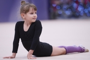 Young gymnast at an audition