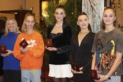 Elizaveta Zorkina, Diana Chugunikhina, Alina Harnasko, Lala Kramarenko and Silva Sargsyan