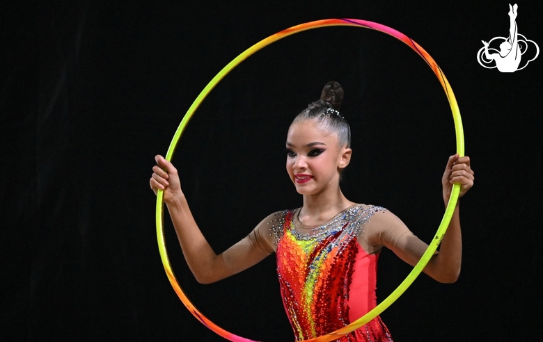 Following the first day of the Crystal Rose international tournament in Minsk, Ksenia Savinova holds second place