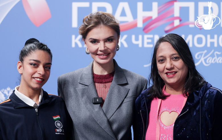 March 18, 2026. The Olympic champion at the international Alina Kabaeva Grand Prix Champions Cup tournament in St. Petersburg
