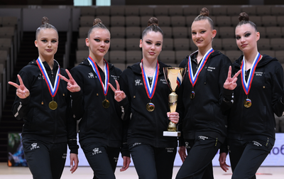 Results of the group gymnasts exercise in the Master of Sports program at the All-Russian Formula of Victory competitions