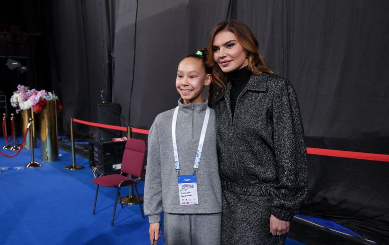4 марта 2026 года. Олимпийская чемпионка Алина Кабаева на чемпионате России в Москве