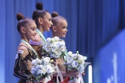 Ksenia Savinova , Nikole Rimarachin Diaz и Kristina Voitenko at the awards ceremony