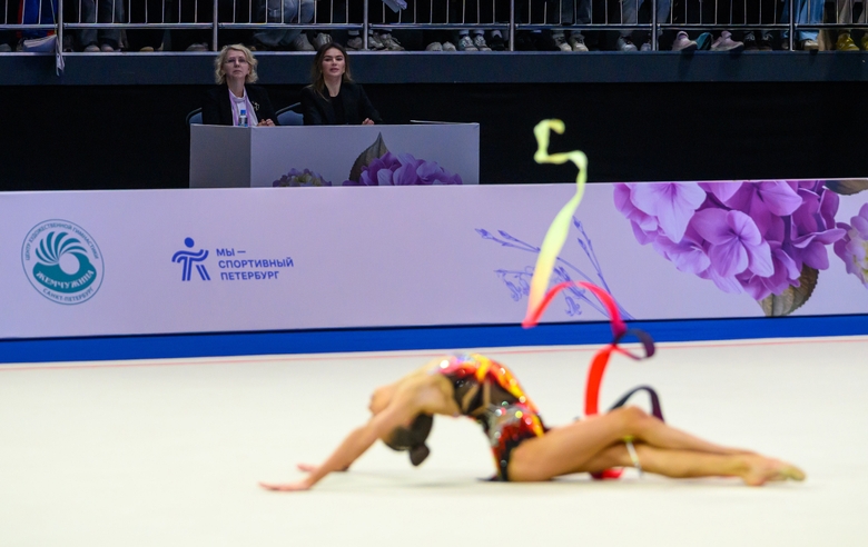 September 21, 2026. Olympic champion Alina Kabaeva at the third stage of the Cup of the Strongest