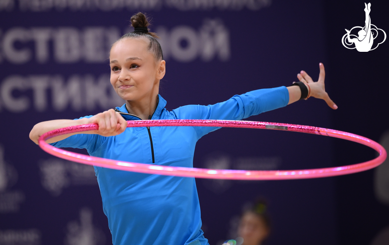 Яна Заикина во время опробования