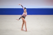 Ulyana Yanus during the ball exercise