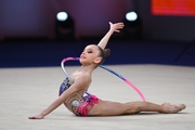 Veronika Malinina during the hoop exercise