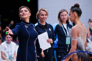 Olympic champion Alina Kabaeva during the Sky Grace Cup International Tournament and Beijing Top Open 2025