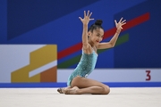 Asel Arapova during a performance at the BRICS Games in Kazan