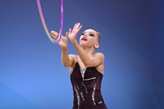 Eva Kononova during the hoop exercise