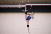 Мария Борисова во время контрольной тренировки перед чемпионатом Европы