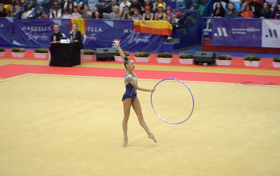 Фрагменты выступлений Марии Борисовой, которые принесли ей медали на Гран-при в Марбелье