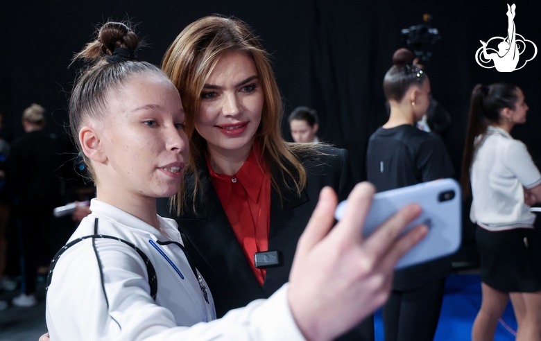 February 28, 2026. Olympic champion Alina Kabaeva at the Russian Championship in Moscow