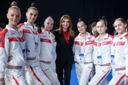 February 28, 2026. Olympic champion Alina Kabaeva at the Russian Championship in Moscow