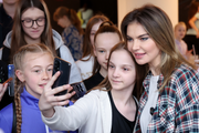 Олимпийская чемпионка Алина Кабаева — на 1-м этапе «Кубка сильнейших» в Москве