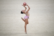 Catalina Avila Cisneros during the ball exercise