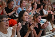 Spectators during the final concert